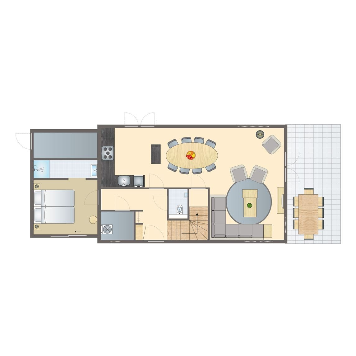 8-persoonsbungalow bij Vakantiepark De Strabrechtse Vennen