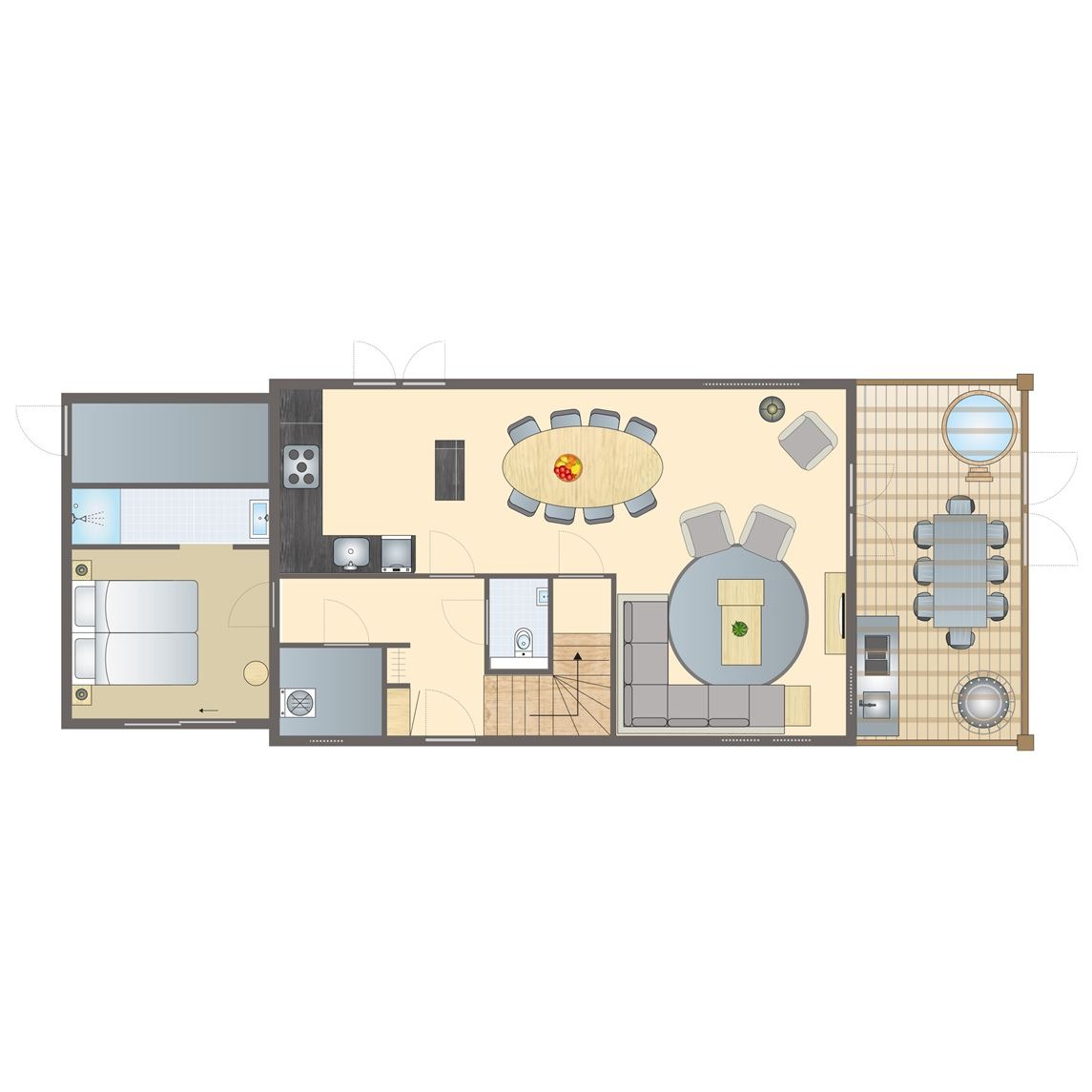 8-persoonsbungalow bij Vakantiepark De Strabrechtse Vennen