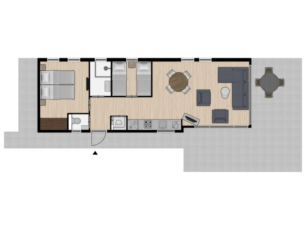 Waterlodge 4 bij Recreatiepark De Tolplas