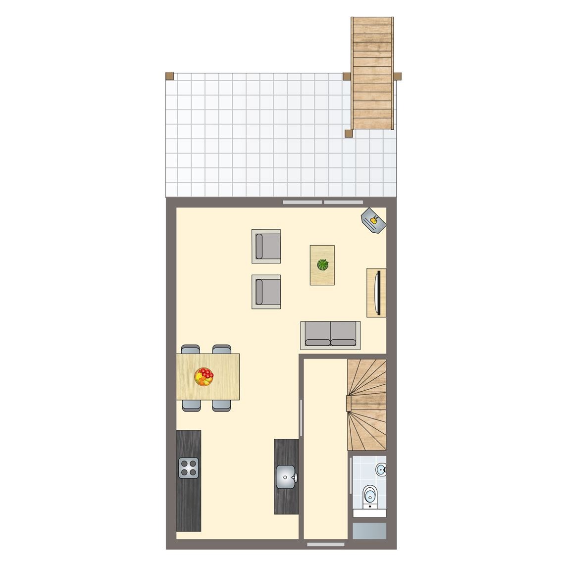 4-persoons appartement bij Waterpark Volendam