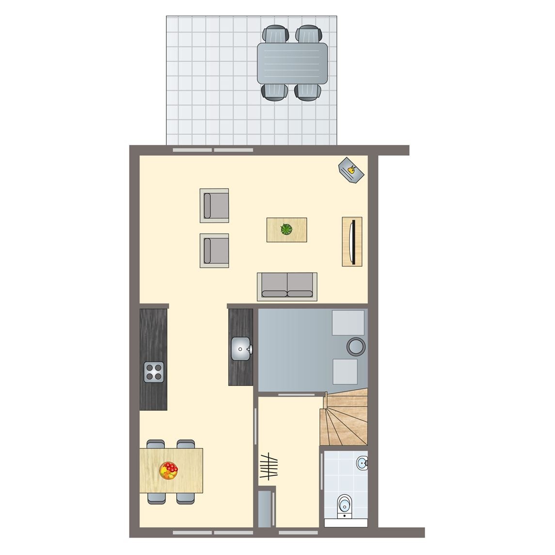 4-persoons bungalow bij Waterpark Volendam