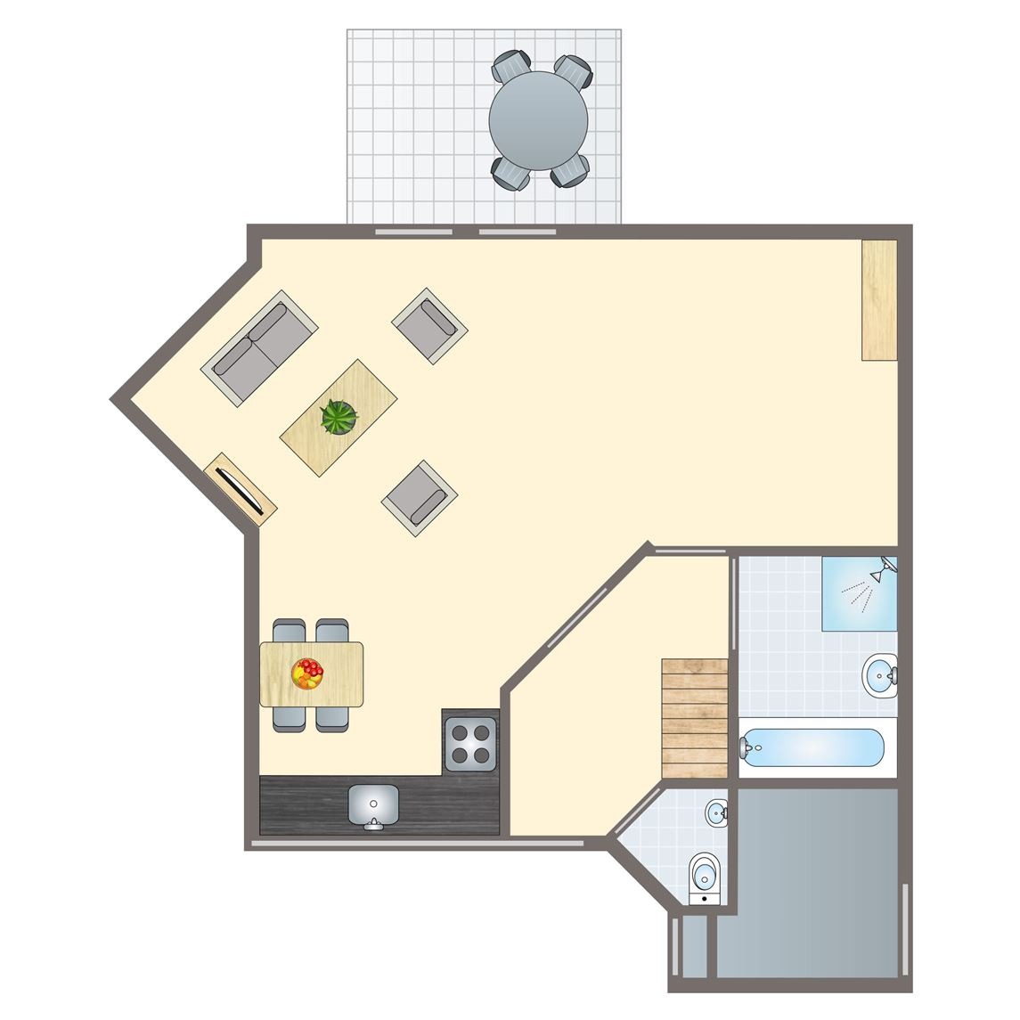 4-persoons bungalow bij Vakantiepark De Vlegge