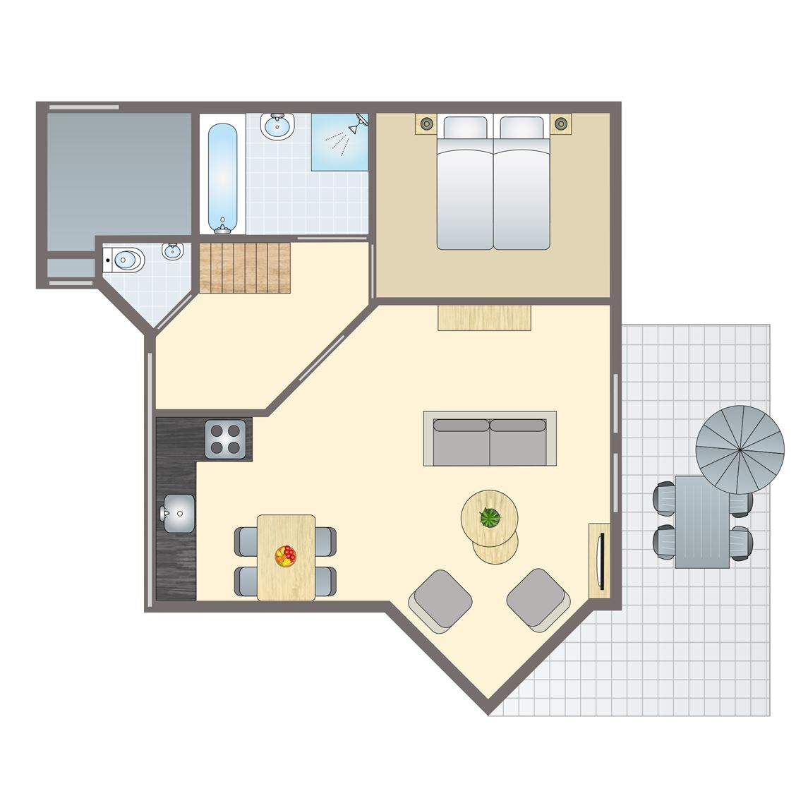 4-persoons bungalow bij Vakantiepark De Vlegge