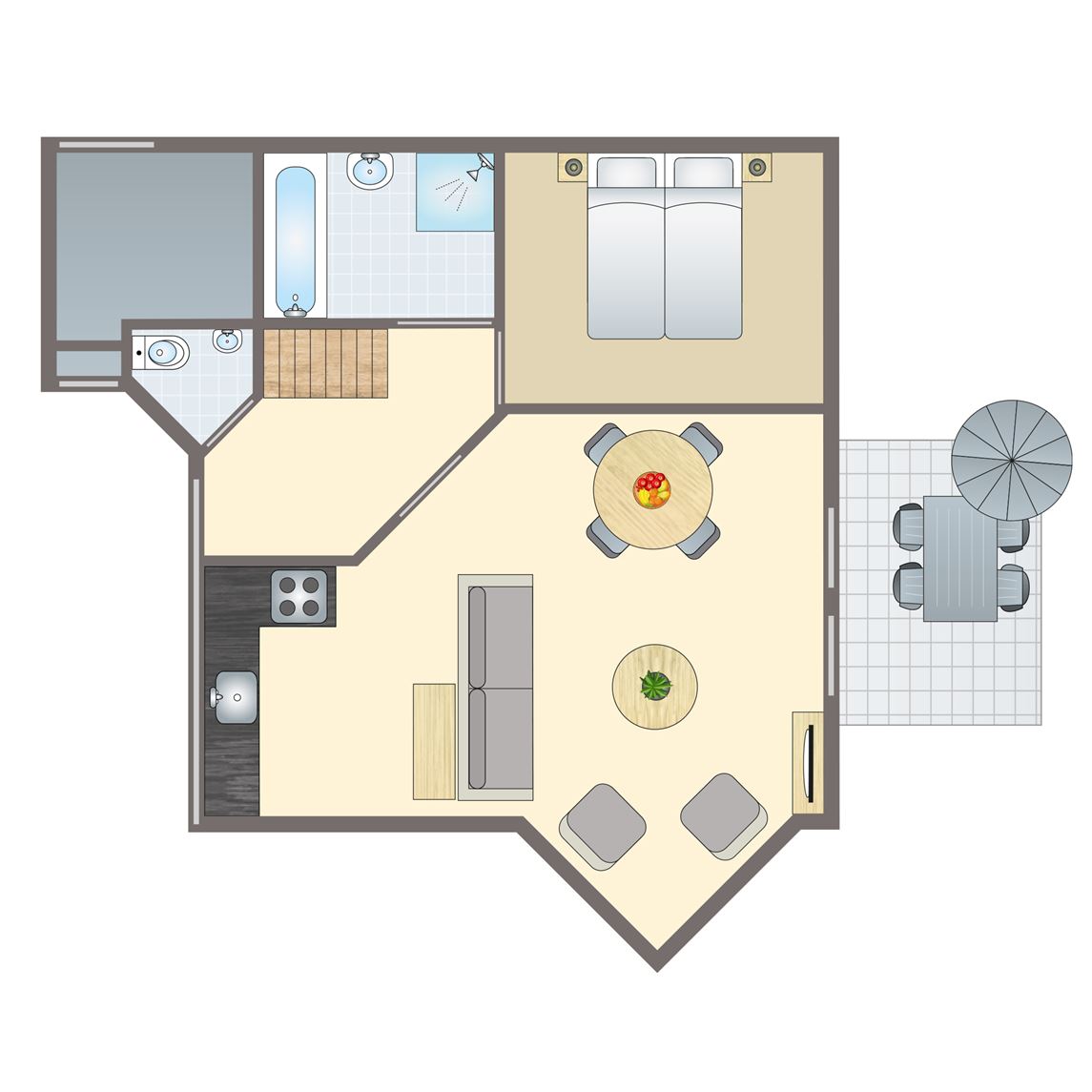 4-persoons bungalow bij Vakantiepark De Vlegge