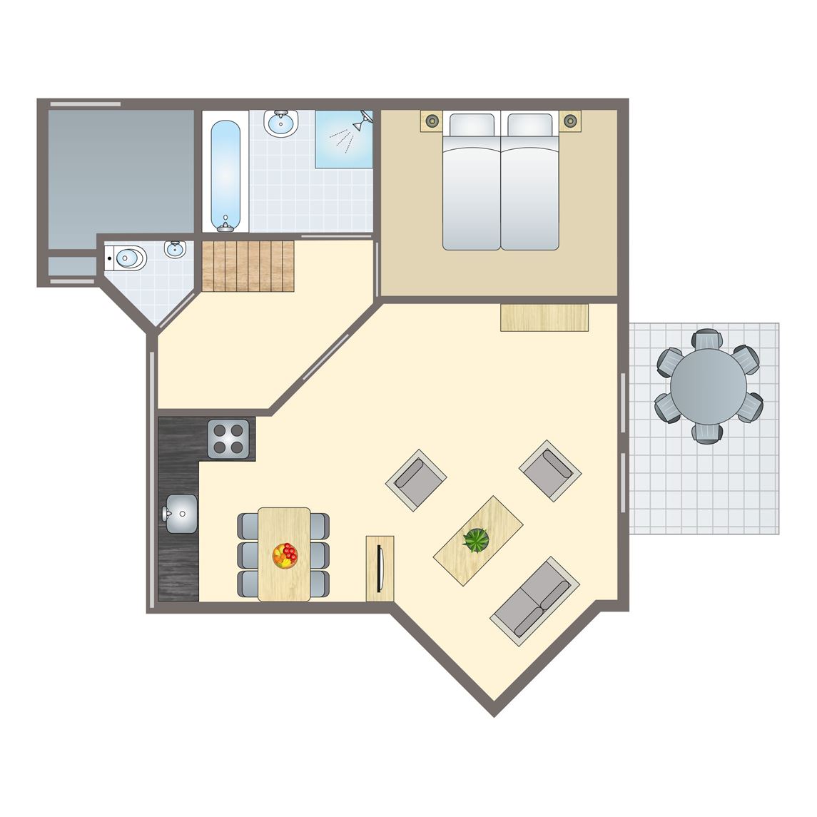 6-persoons bungalow bij Vakantiepark De Vlegge