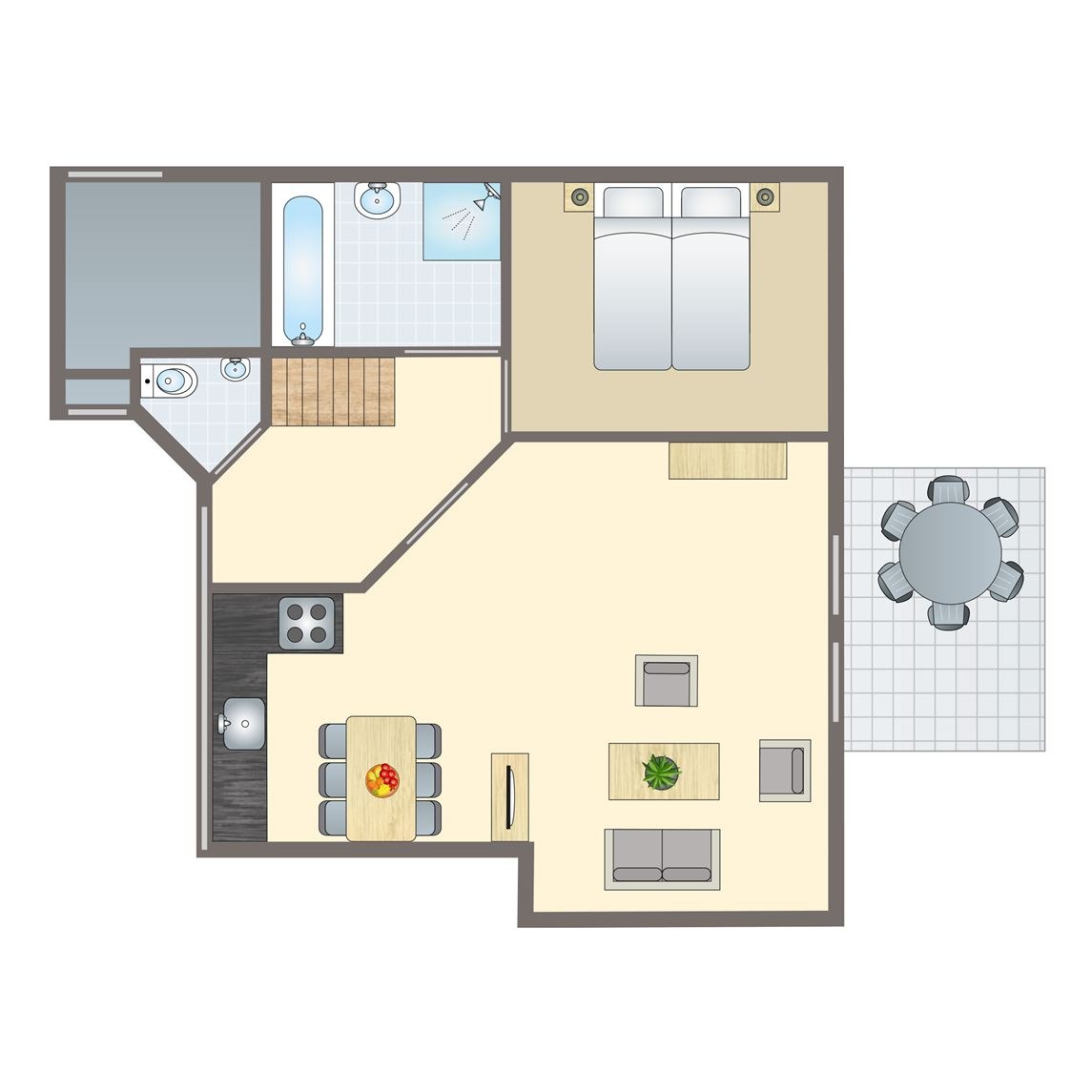 6-persoons bungalow bij Vakantiepark De Vlegge