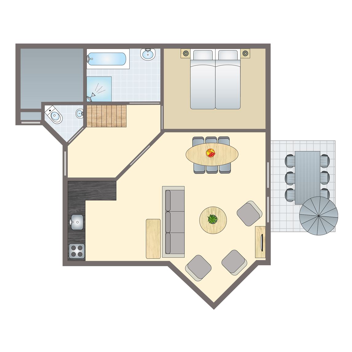 6-persoons bungalow bij Vakantiepark De Vlegge