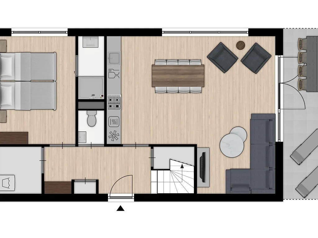 Comfort Villa 8M bij Park Veerse Kreek