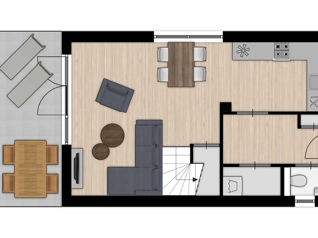 Luxe Villa 4 bij Park Veerse Kreek