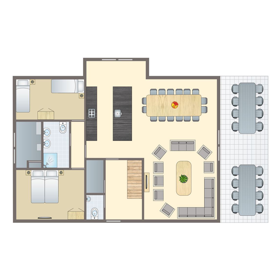 16-persoons villa bij Waterparc Veluwemeer