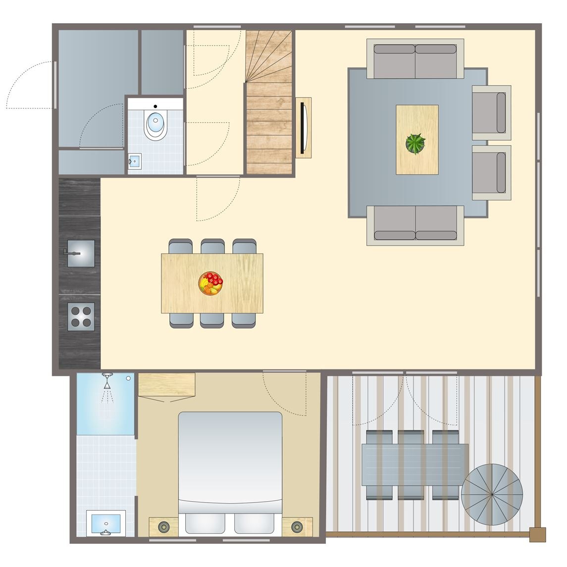 6-persoons villa bij Waterparc Veluwemeer