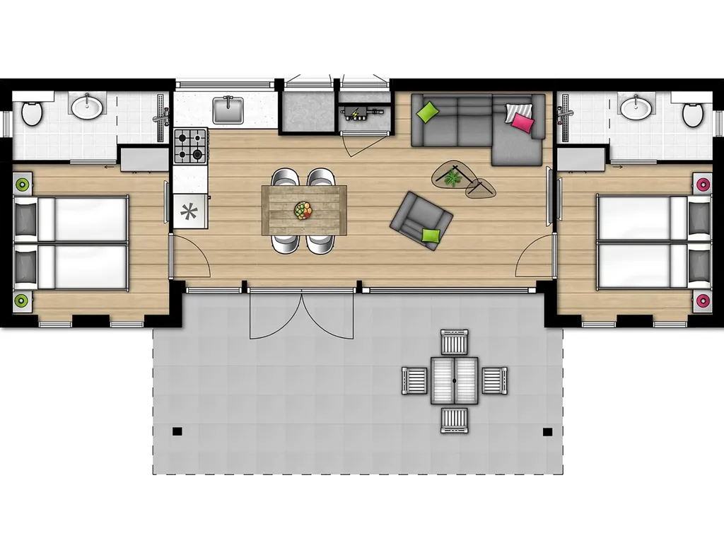 Lodge 4C bij Park Wijdenes