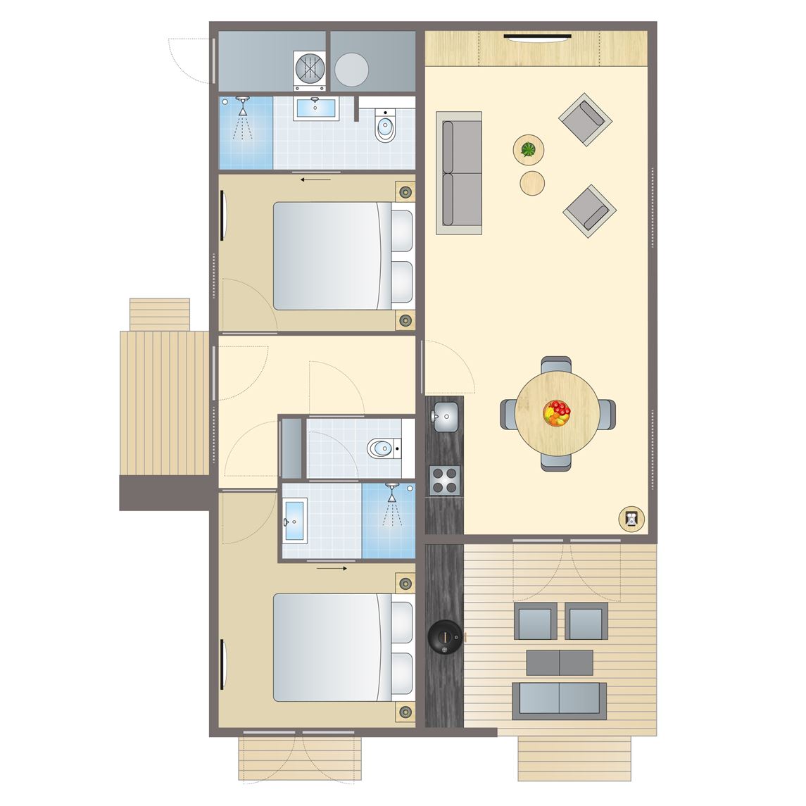 4-persoons woning bij Vakantiepark De Wedderplassen