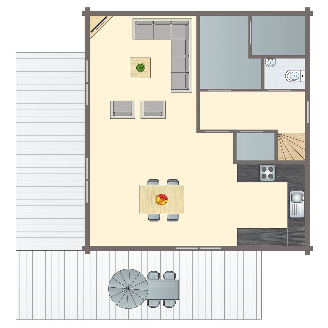 4-persoons bungalow bij Vakantiepark Mooi Zutendaal