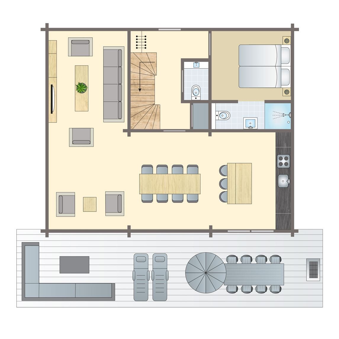 8-persoons villa bij Vakantiepark Mooi Zutendaal